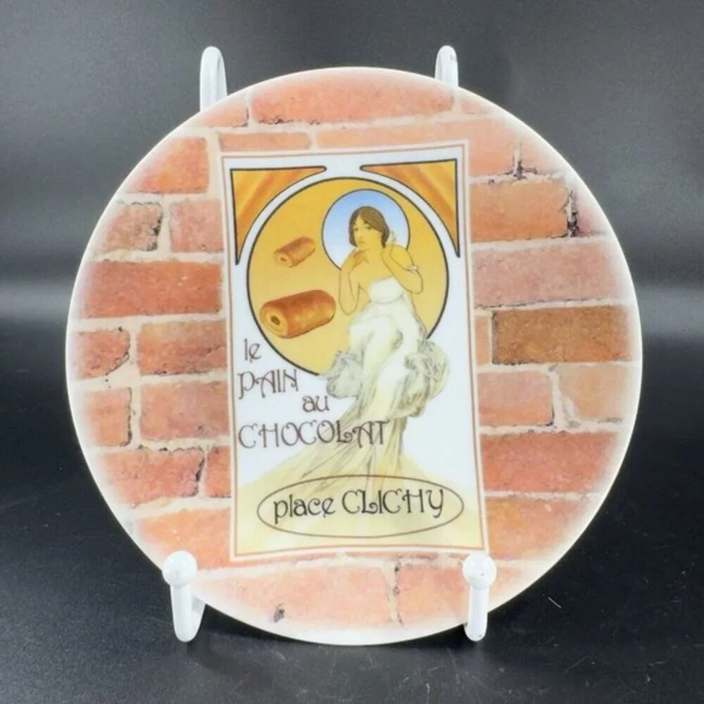 Limoges Phillipe Deshoulieres‎ Round Porcelain Dish Plate Different Design Set 2